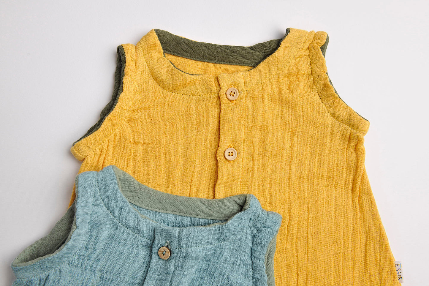 Tutina in tripla mussola di cotone