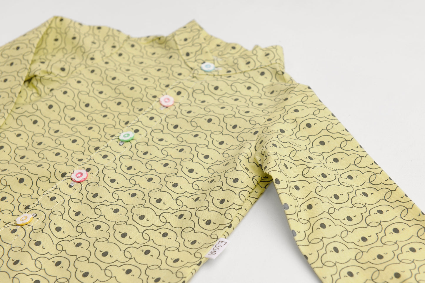 Camicetta di cotone organico con stampa koala