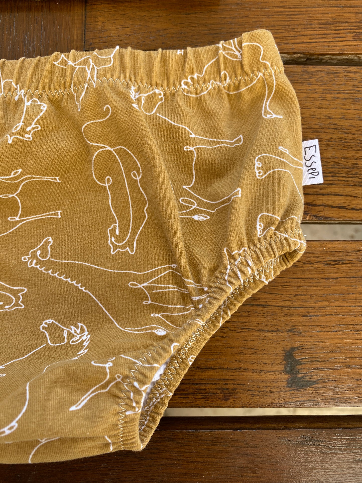 Set Coulotte e Cappellino in jersey di cotone stampato