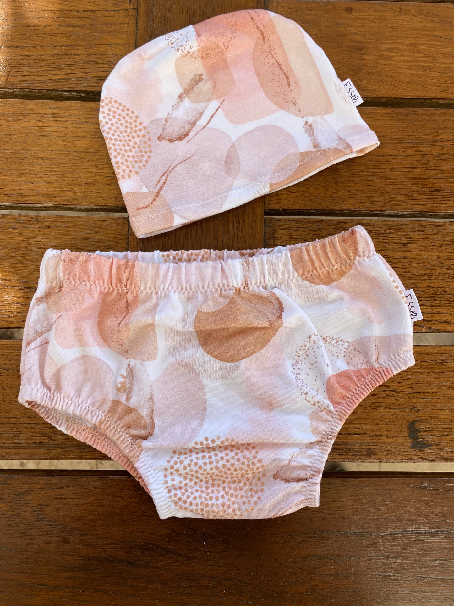 Set Coulotte e Cappellino in leggera felpa di cotone