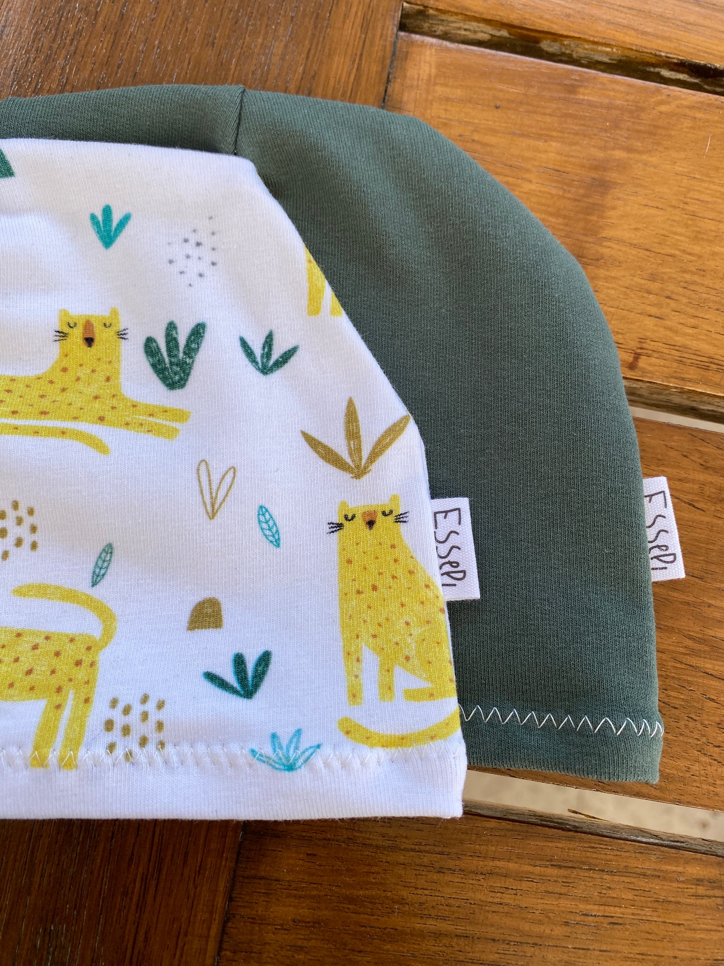 Set Coulotte e Cappellino in leggera felpa di cotone e jersey